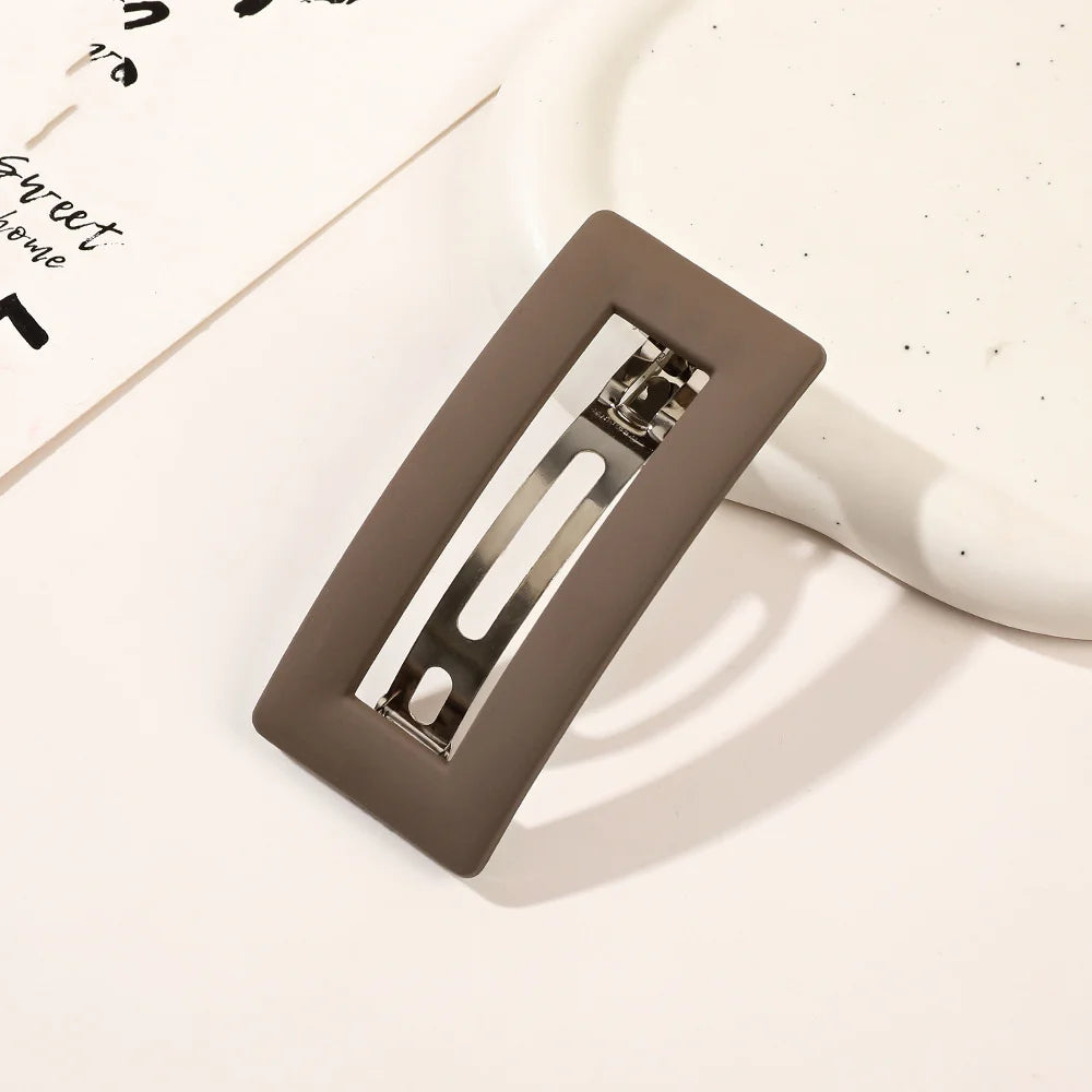Korean Matte Spring Hair Clip Claw