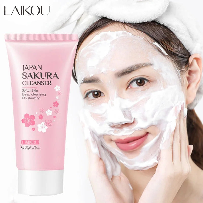 LAIKOU Facial Foaming Cleanser – Deep Cleansing & Oil Control