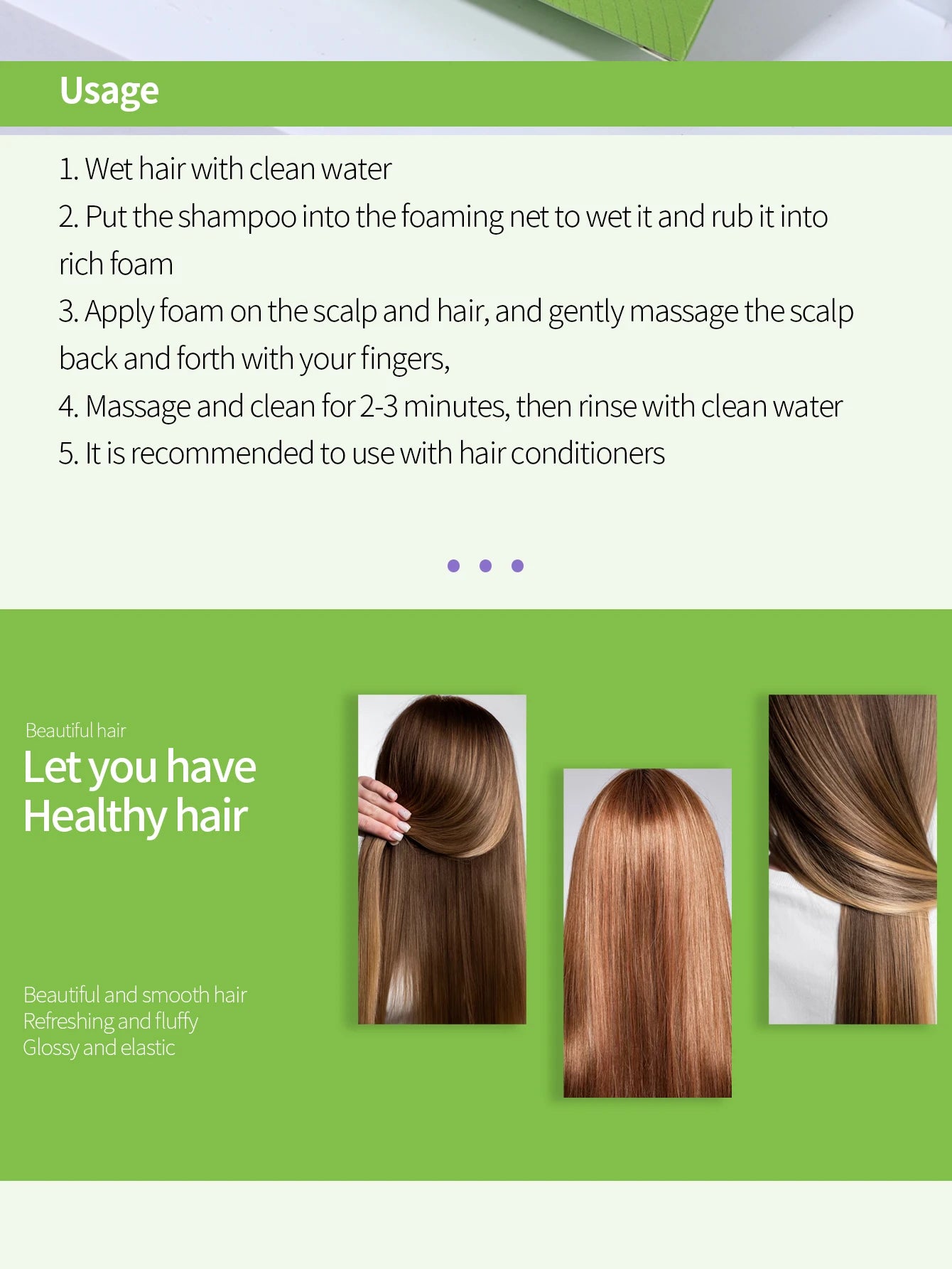 Natural Honey Shampoo with Plant Essence