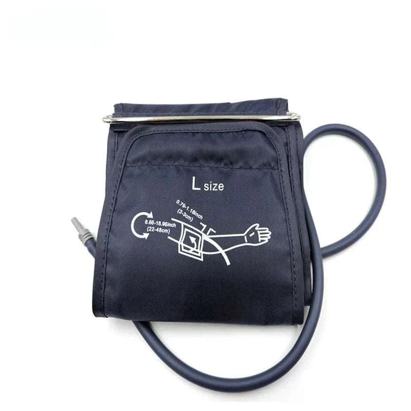 Replacement 22/32/42cm cuff for digital blood pressure monitors with secure hook-and-loop closure and universal compatibility