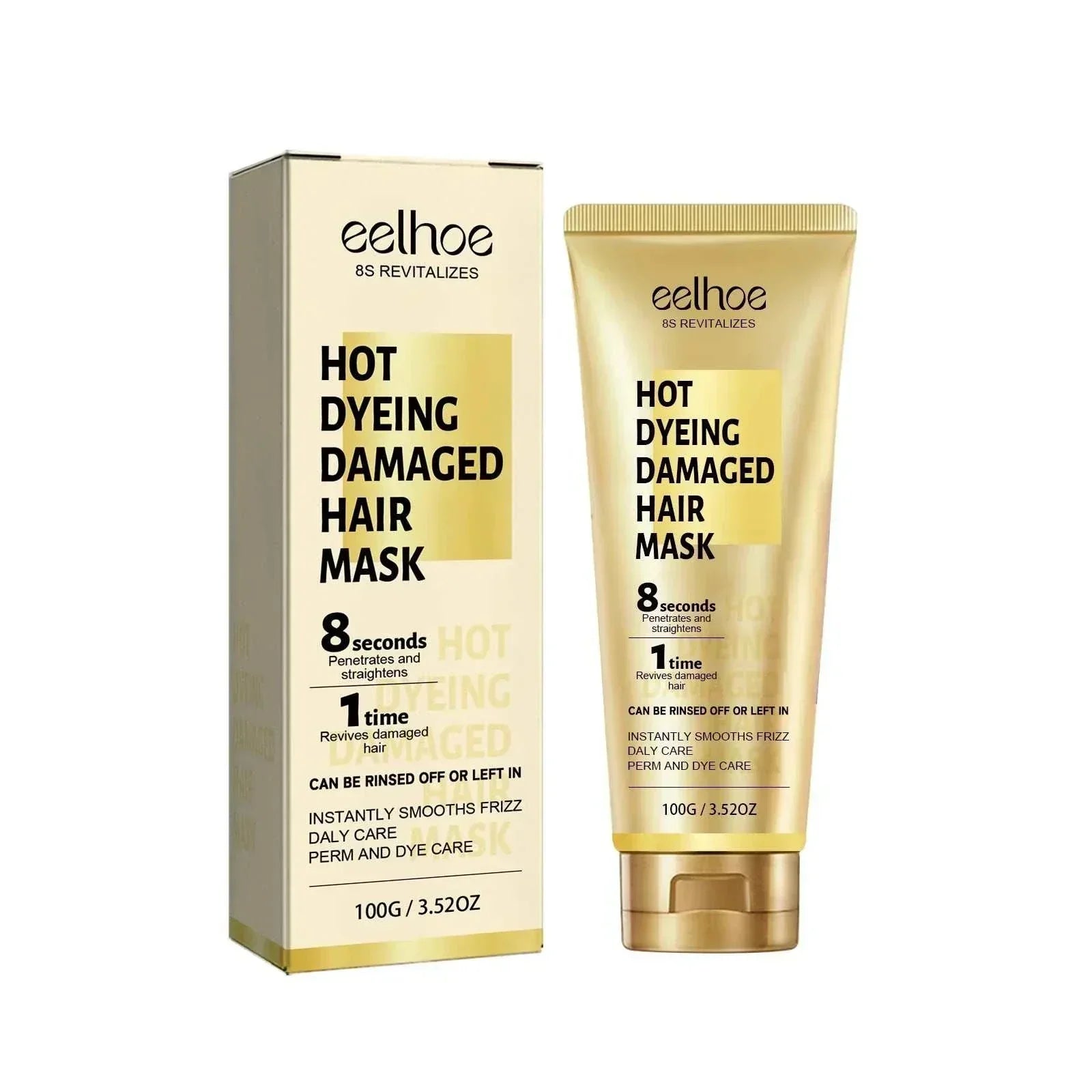 Keratin Hair Care Cream for restoring and strengthening damaged hair with frizz control and intense moisture