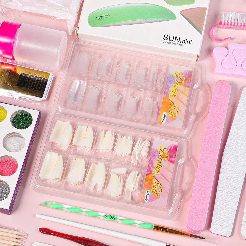 Nail Acrylic Powder & Liquid Monomer Set