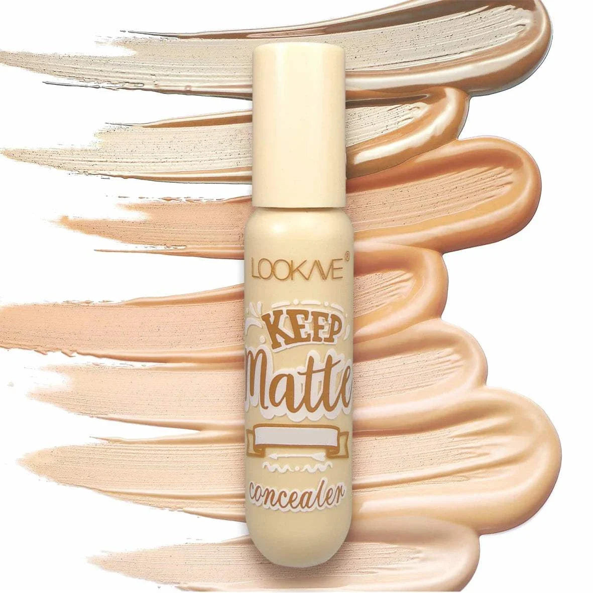 Liquid Concealer Stick foundation cream with six versatile shades and natural matte finish for full coverage and moisturizing effect.