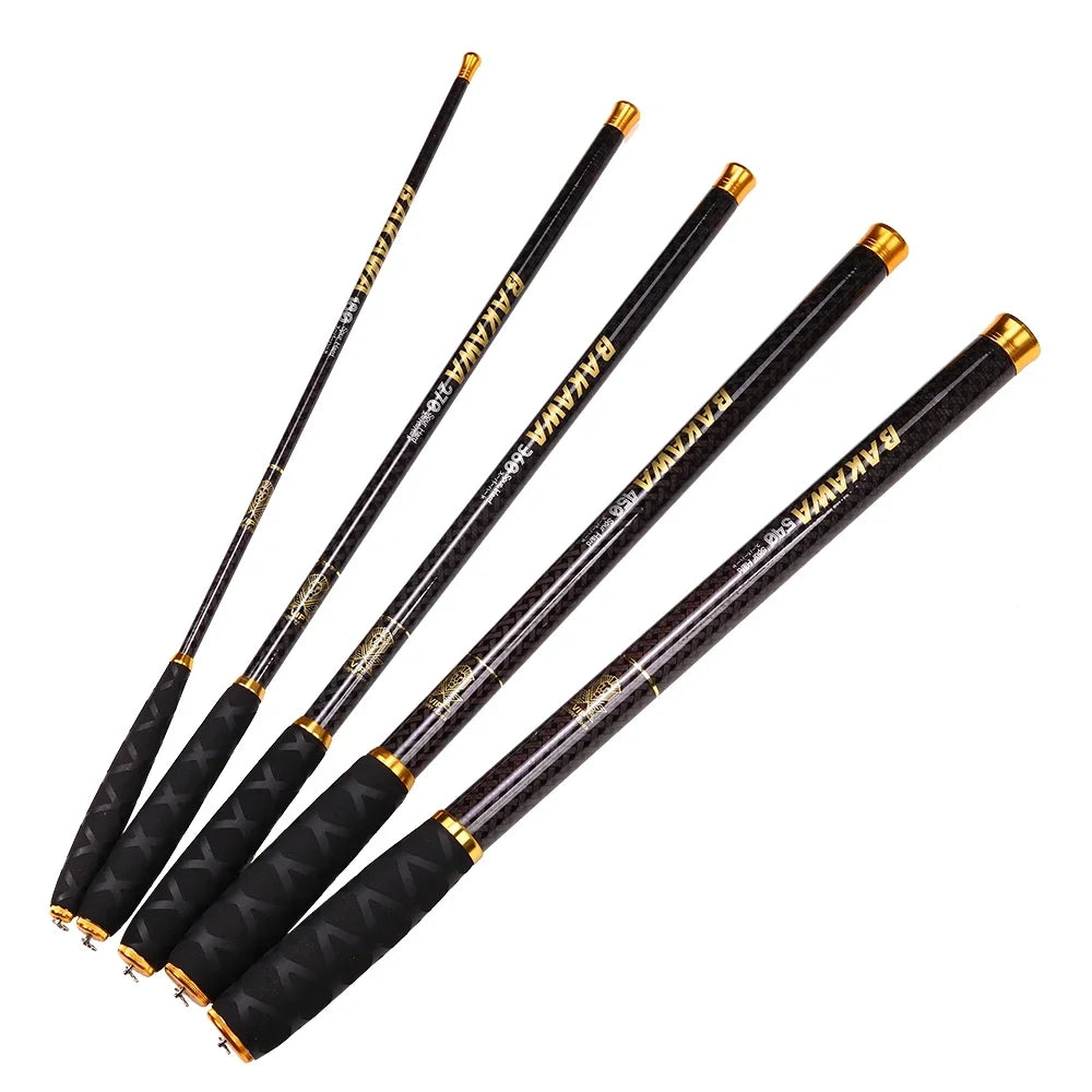 BAKAWA Ultralight Carbon Fishing Rods