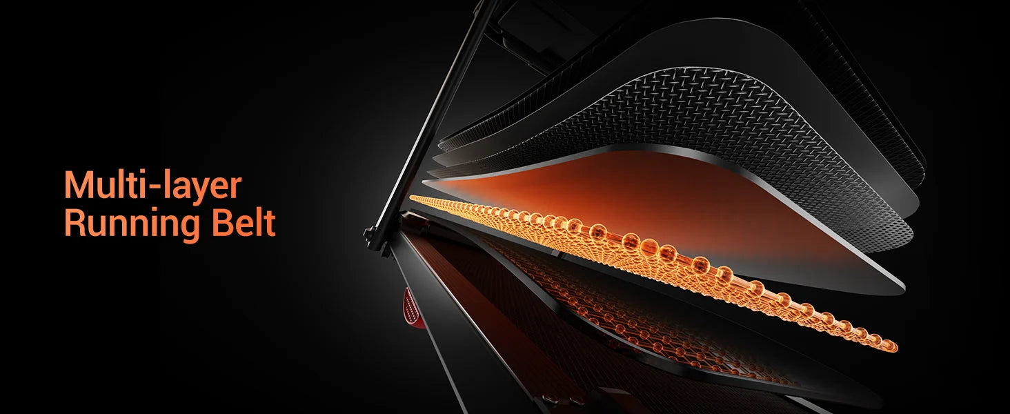 3.0HP Foldable Home Treadmill – Quiet, Durable & Shock Absorbing