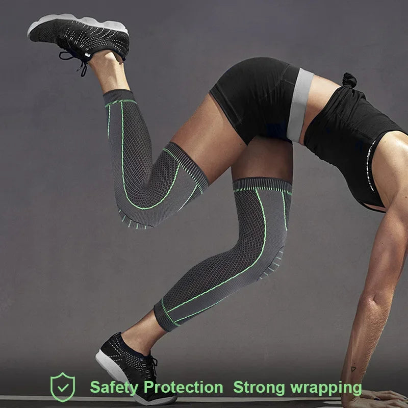 2 Pcs Compression Knee Pads Support – Sport Sleeves & Joint Pain Protectors