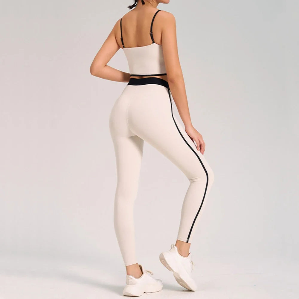 1/2PCS Women Tracksuit Yoga Set Gym