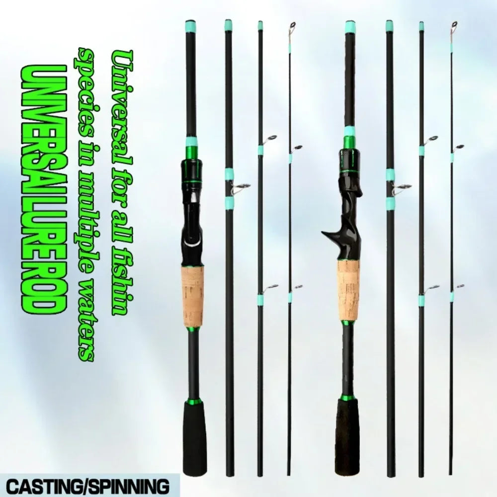 Casting Spinning Lure Fishing Rod – Ultralight Trout Jigging Pole