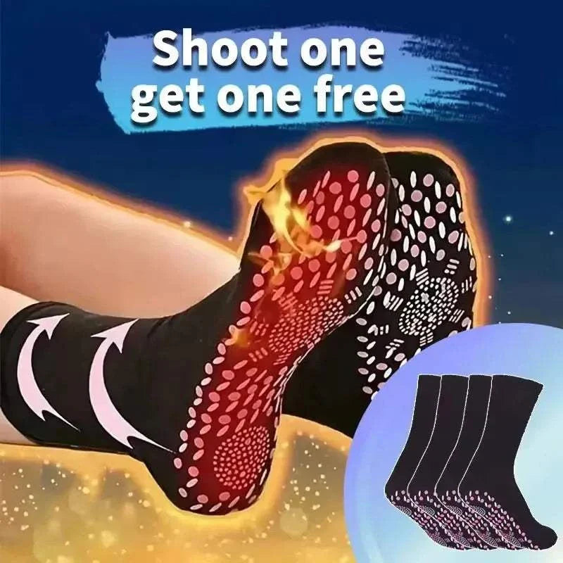 Non-slip grip socks for personal health care with shoot one get one free offer