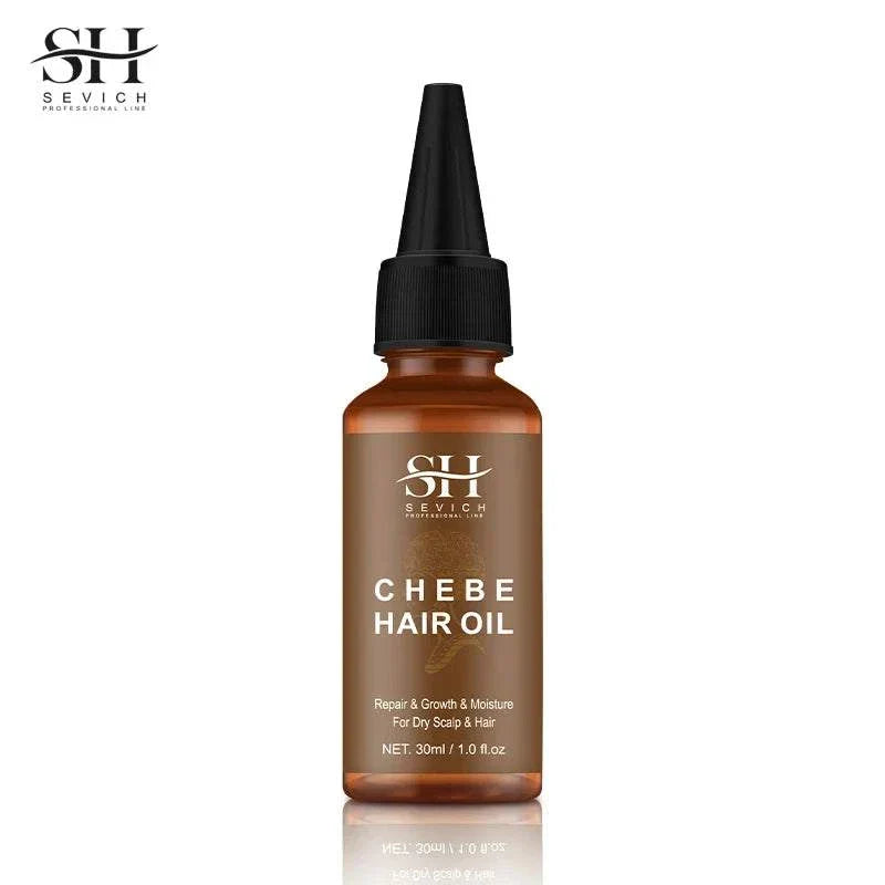 Sevich African Crazy Chebe Hair Oil for fast hair growth, repair, and scalp nourishment in a 30ml bottle