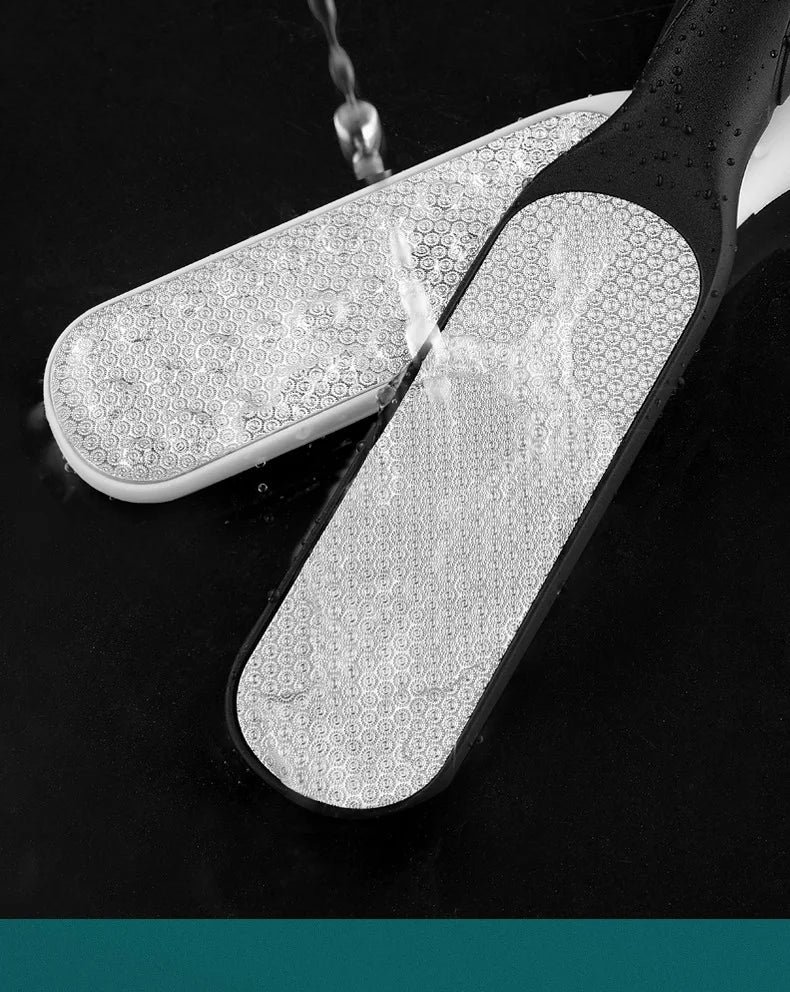 High-Quality 304 Stainless Steel Foot File – Double-Sided Callus Remover