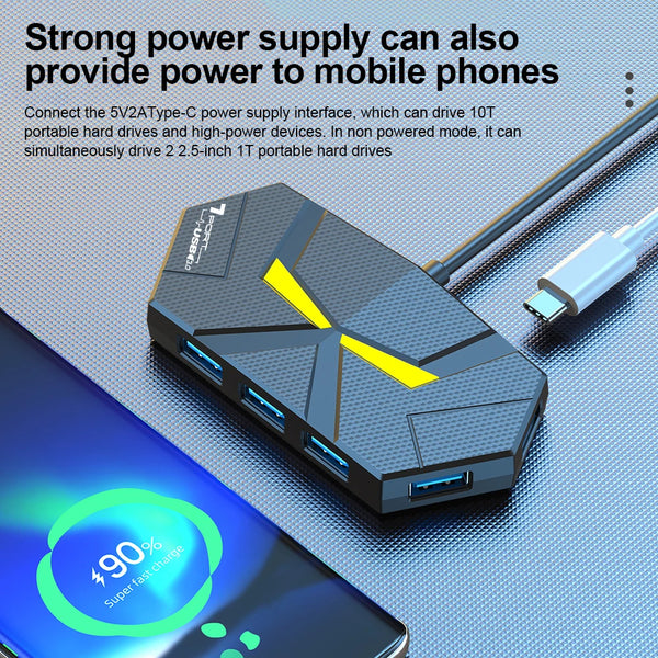 7-Port USB 3.0 High-Speed Docking Station