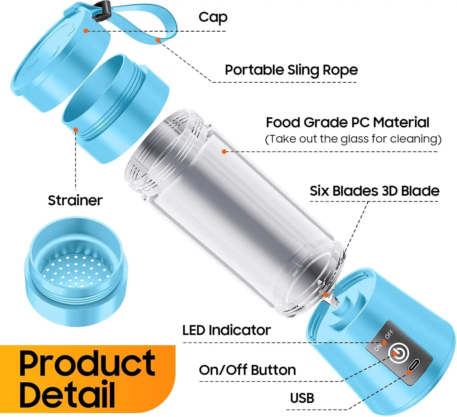 Mini Electric Juice Mixer