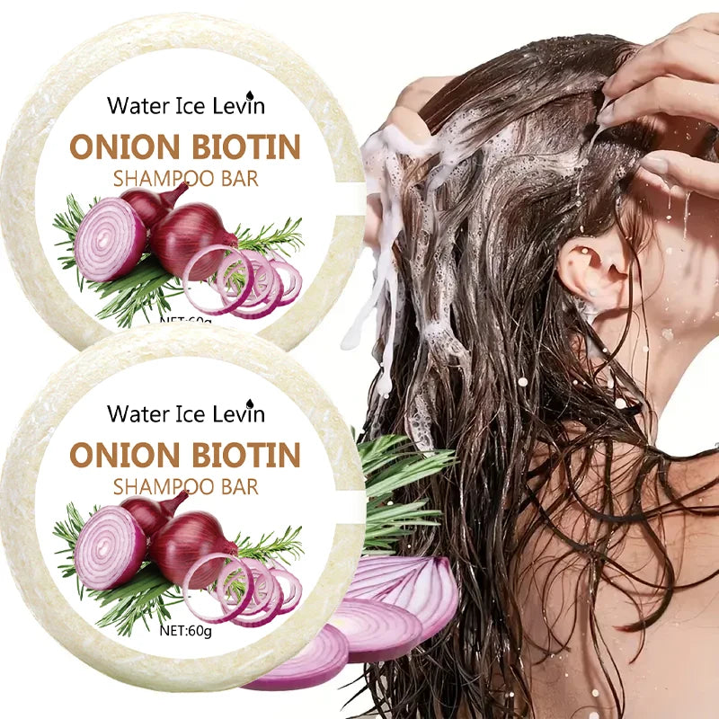 Onion and Biotin Shampoo Soap