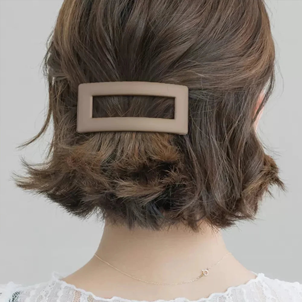 Korean Matte Spring Hair Clip Claw