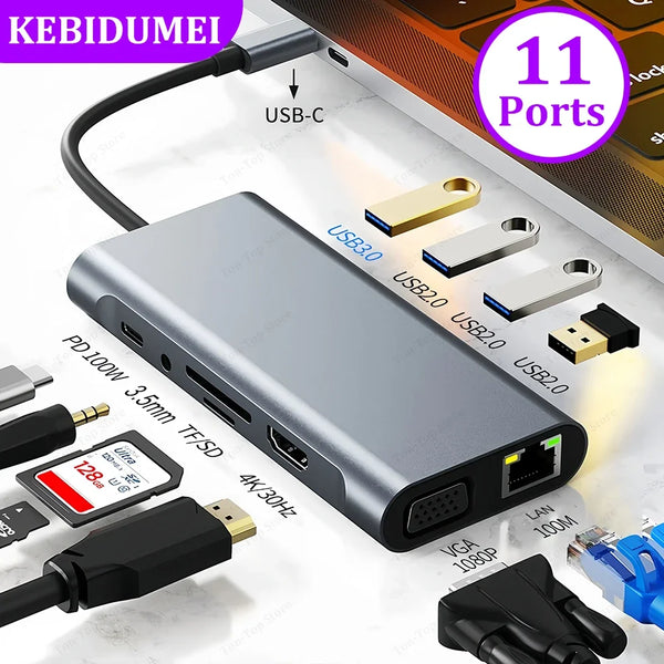 11-in-1 USB-C Docking Station