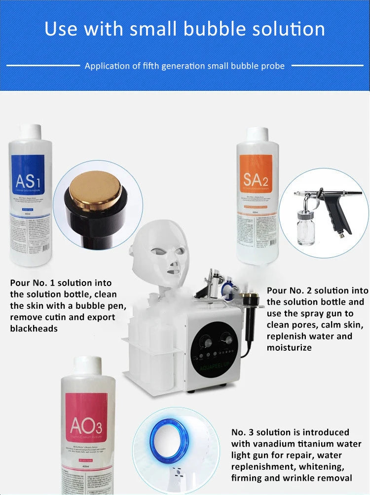 Hydra Liquid Face Serum Facial Aqua Peel Solution