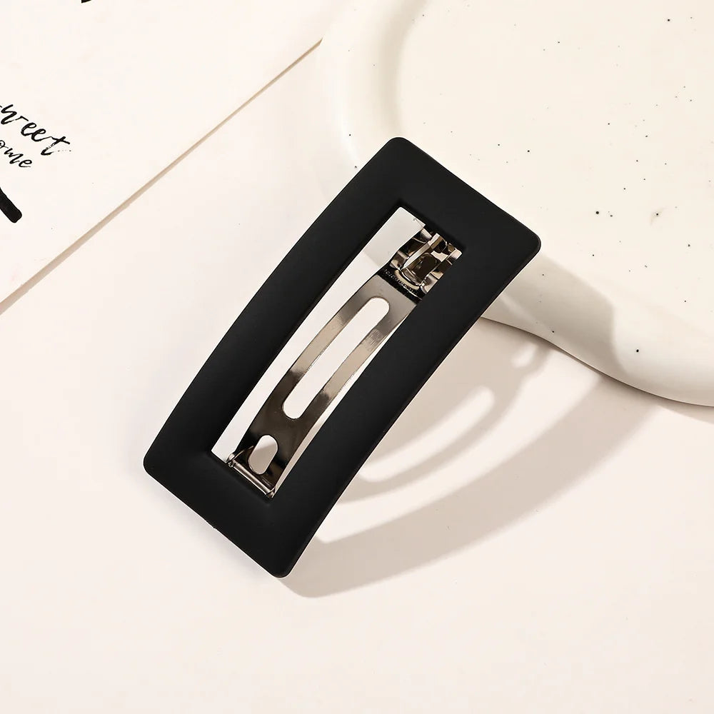 Korean Matte Spring Hair Clip Claw