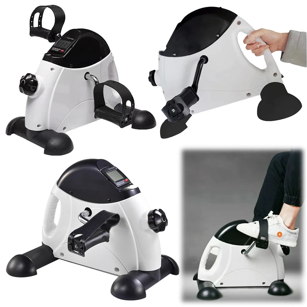 Mini Exercise Bike Arm & Leg Trainer – Portable Home Pedal Machine