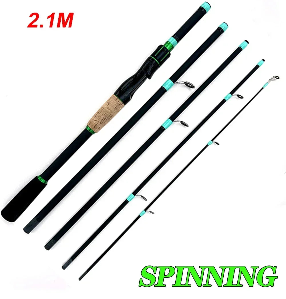 Casting Spinning Lure Fishing Rod – Ultralight Trout Jigging Pole