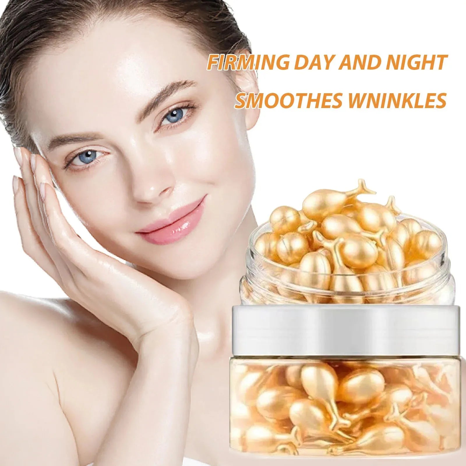 Collagen Face Care Capsules – Anti-Aging, Firming & Whitening Serum