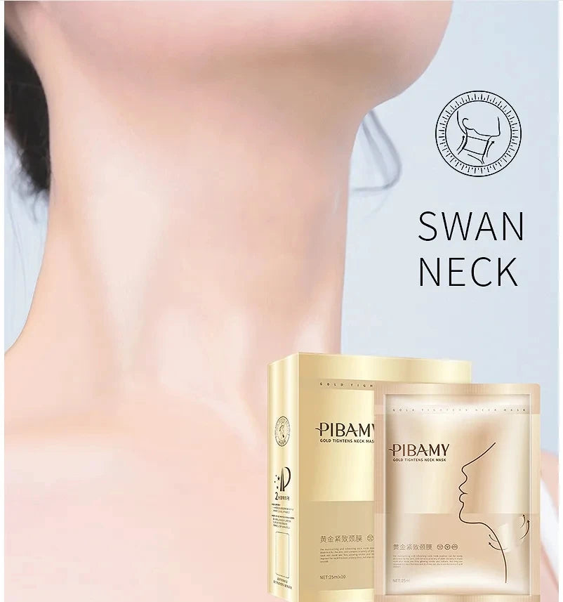 10Pcs Golden Neck Mask
