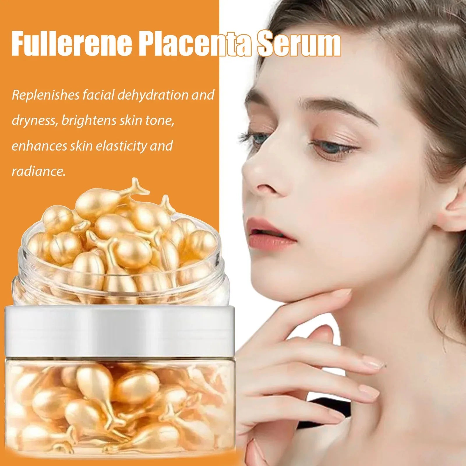 Collagen Face Care Capsules – Anti-Aging, Firming & Whitening Serum