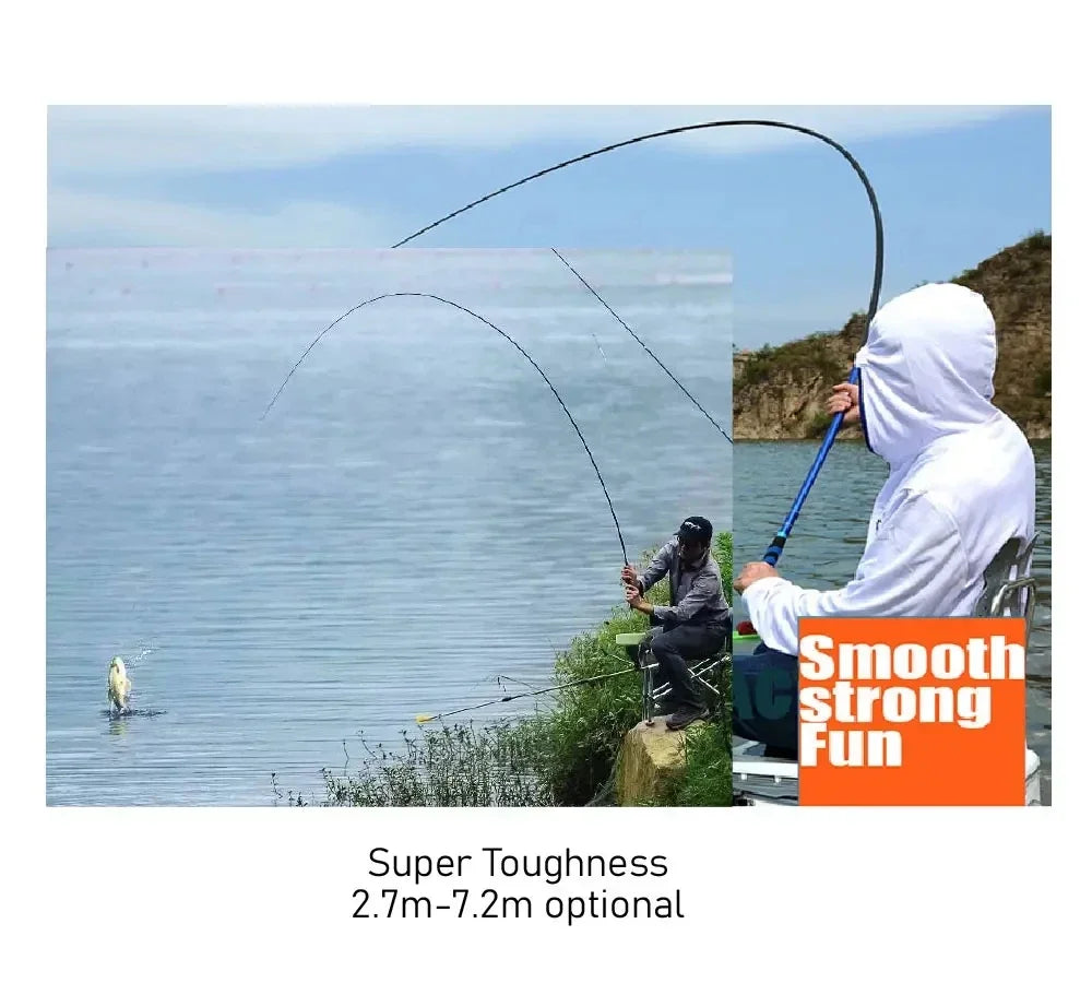BAKAWA Ultralight Carbon Fishing Rods