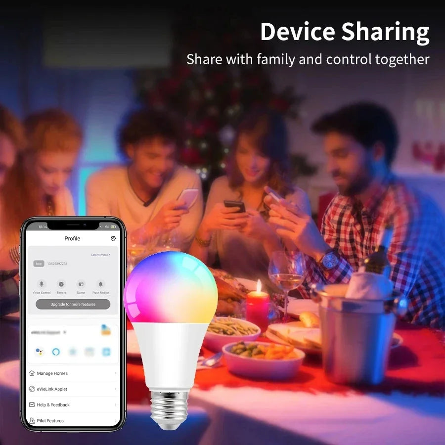 LED Light RGB Lamp Spotlight: