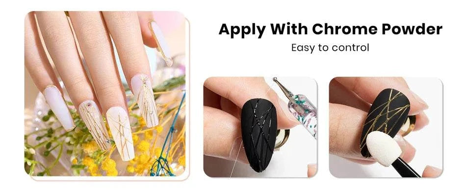 4-in-1 Black & White Nail Painting Gel