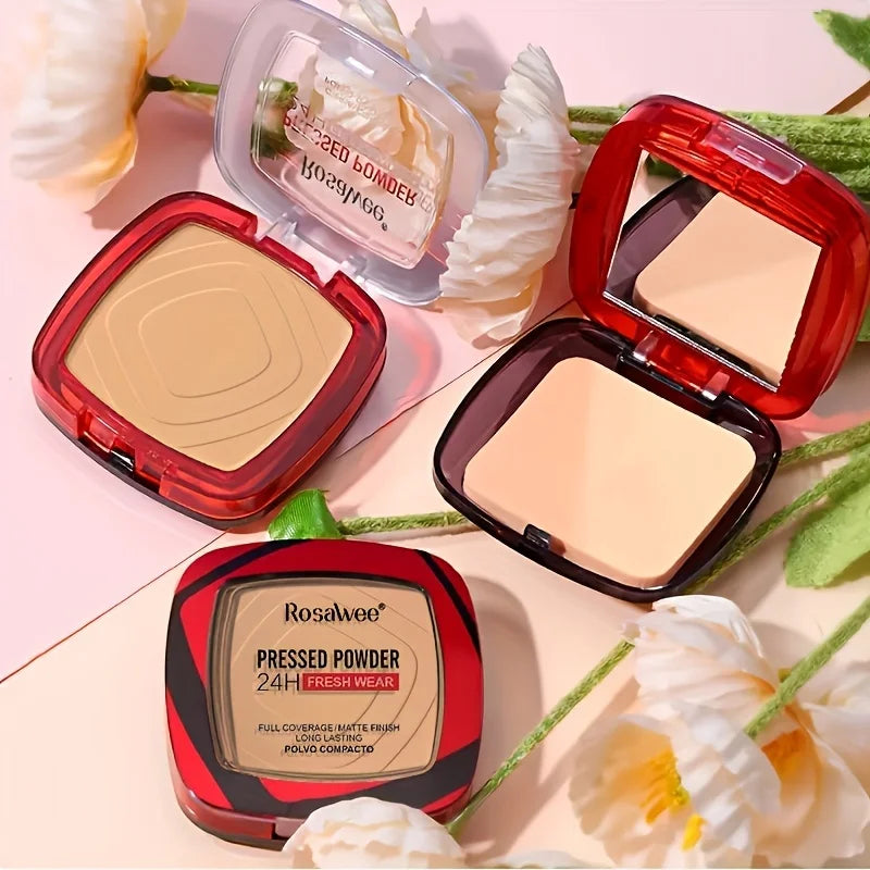 Pressed Powder Foundation with Puff Applicator
