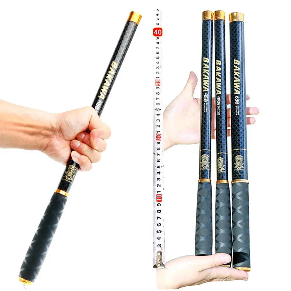 BAKAWA Ultralight Carbon Fishing Rods