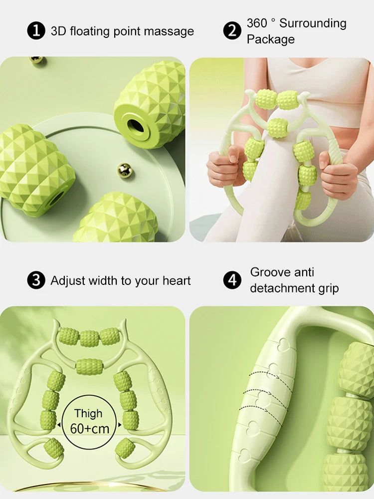 Circular Leg Slimming Muscle Stretching And Relaxation Massage Equipment