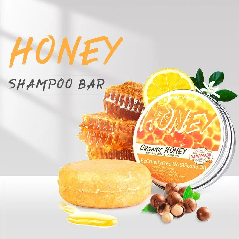 Natural Honey Shampoo with Plant Essence