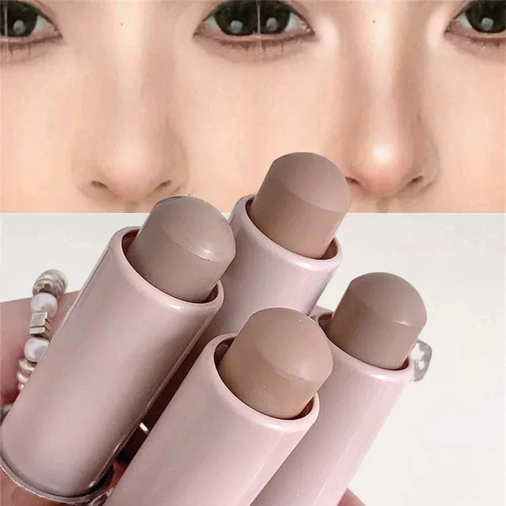 Moisturizing matte concealer contour sticks in various shades for smooth, long-lasting, waterproof facial definition and highlighting.