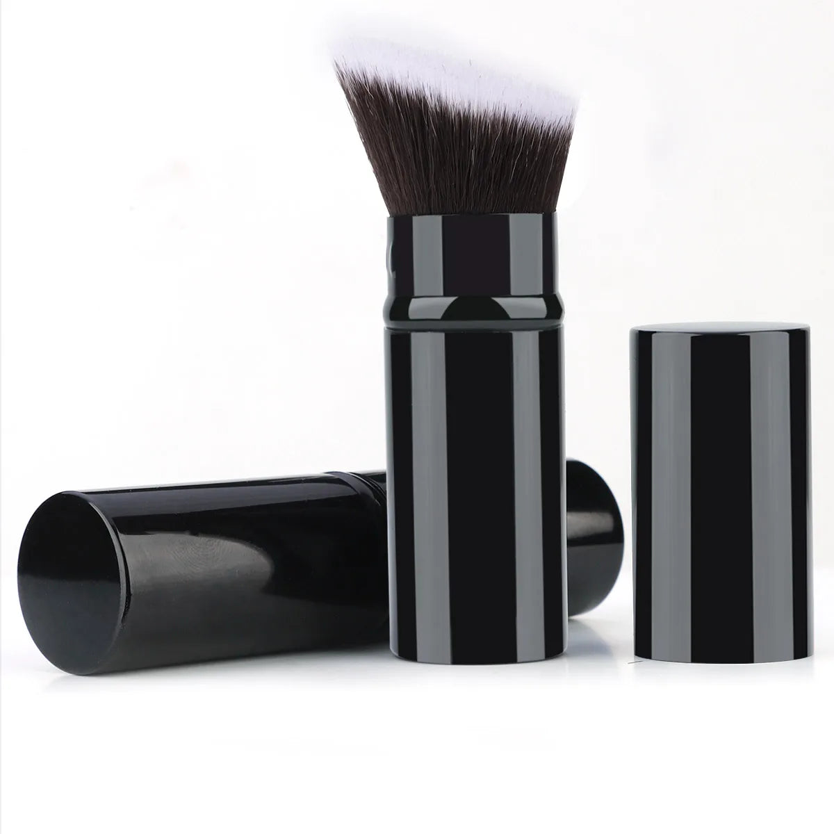 1pc Retractable Powder Makeup Brush