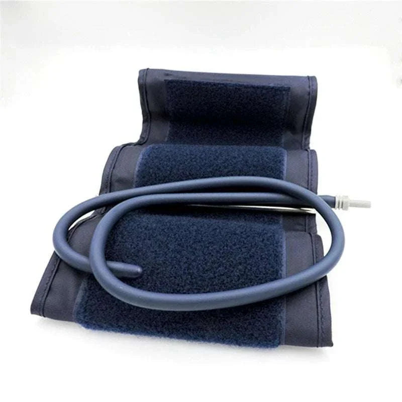Replacement cuff for digital blood pressure monitors in 22/32/42cm sizes with hook-and-loop closure and durable nylon material.