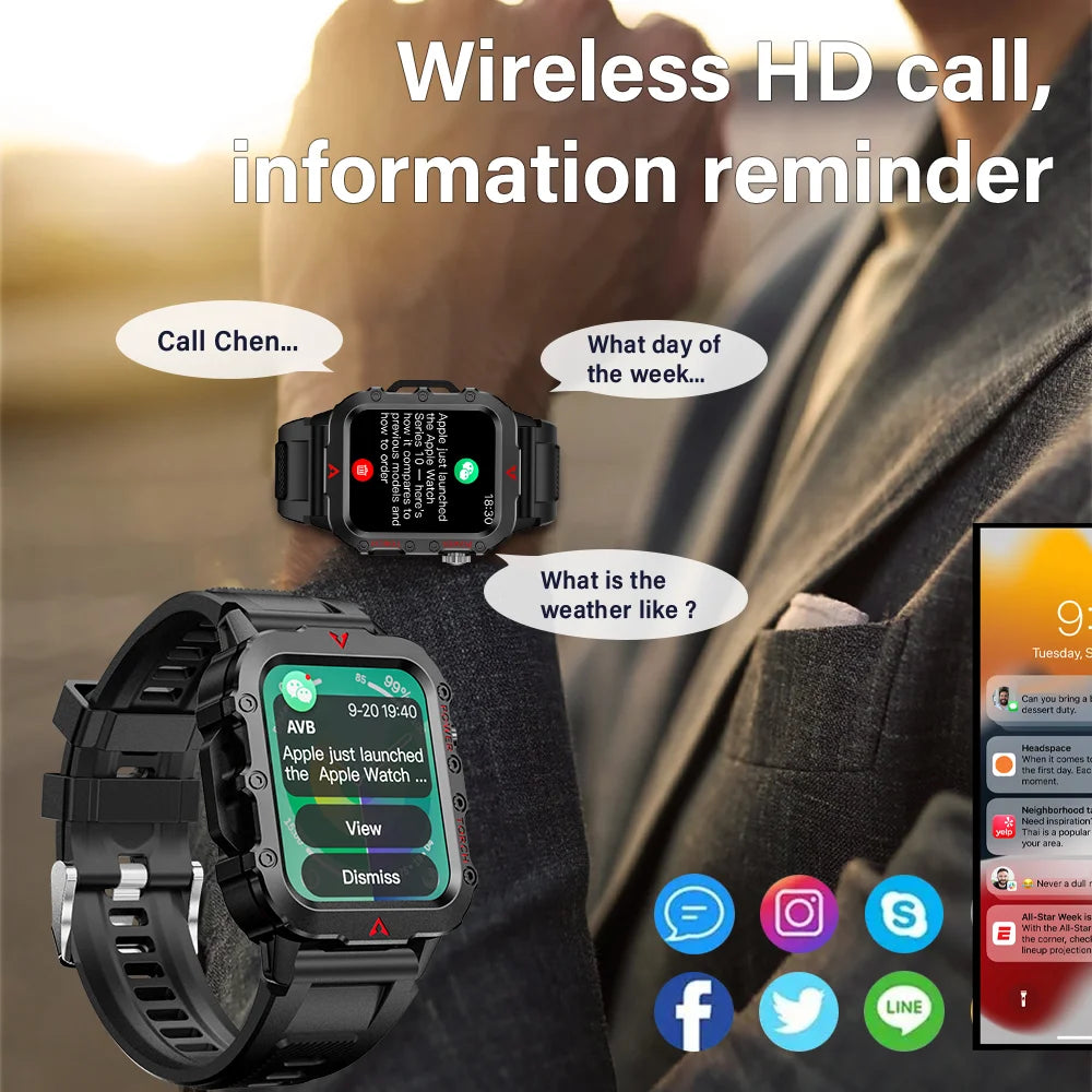 Men Sports Smart Watch