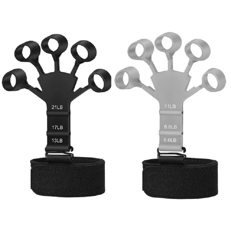 Finger Gripper Hand Strengthener – 6 Level Adjustable Finger Exerciser