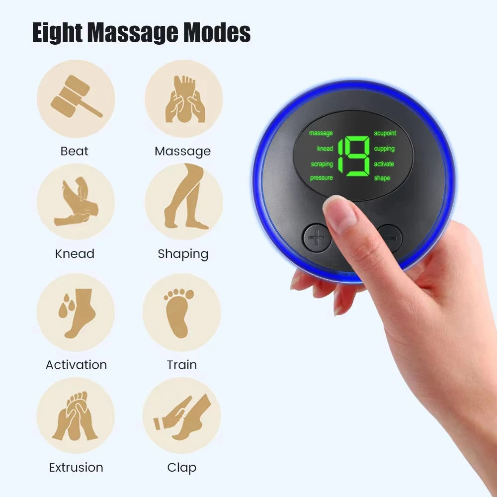 Mini Neck Massager with Remote-Controlled