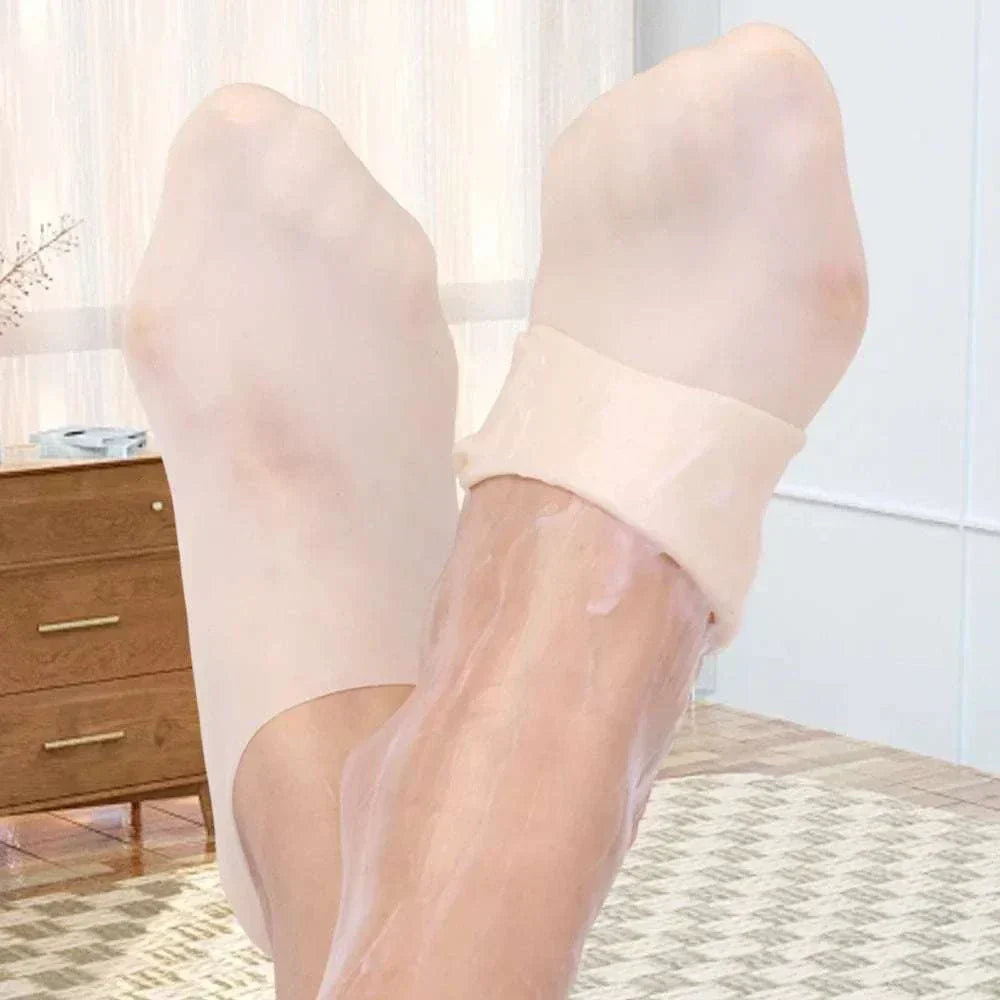 Universal Silicone Foot Repair foot mask socks for deep hydration and repair of dry, cracked feet