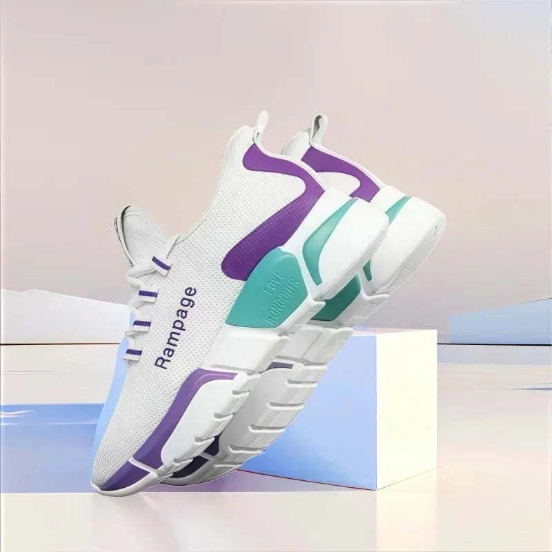 Lightweight breathable women's shoes with stylish design, secure lace-up, and durable sole for casual and sporty wear