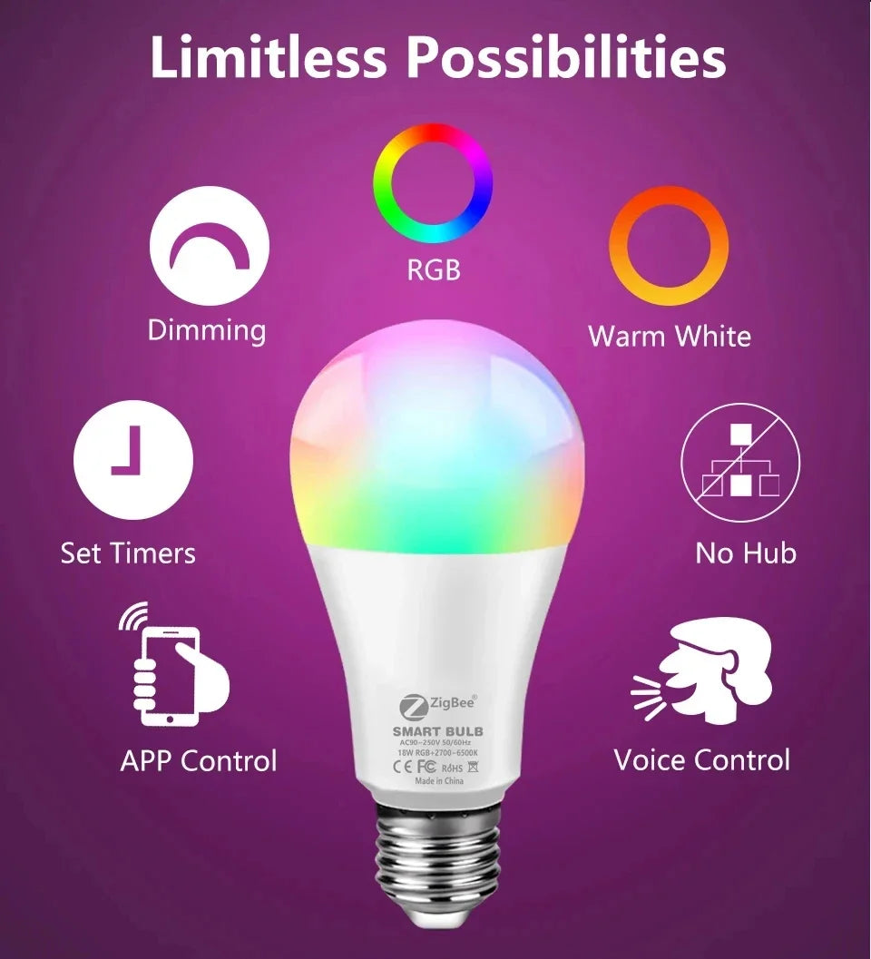 LED Light RGB Lamp Spotlight: