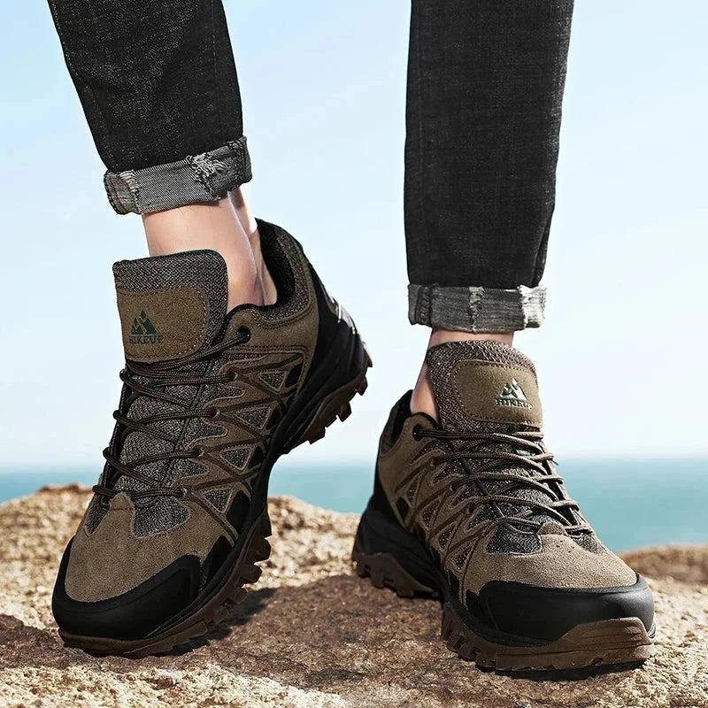 Men's hiking shoes with durable construction, superior grip, breathable design, and all-day comfort for rugged outdoor trails.