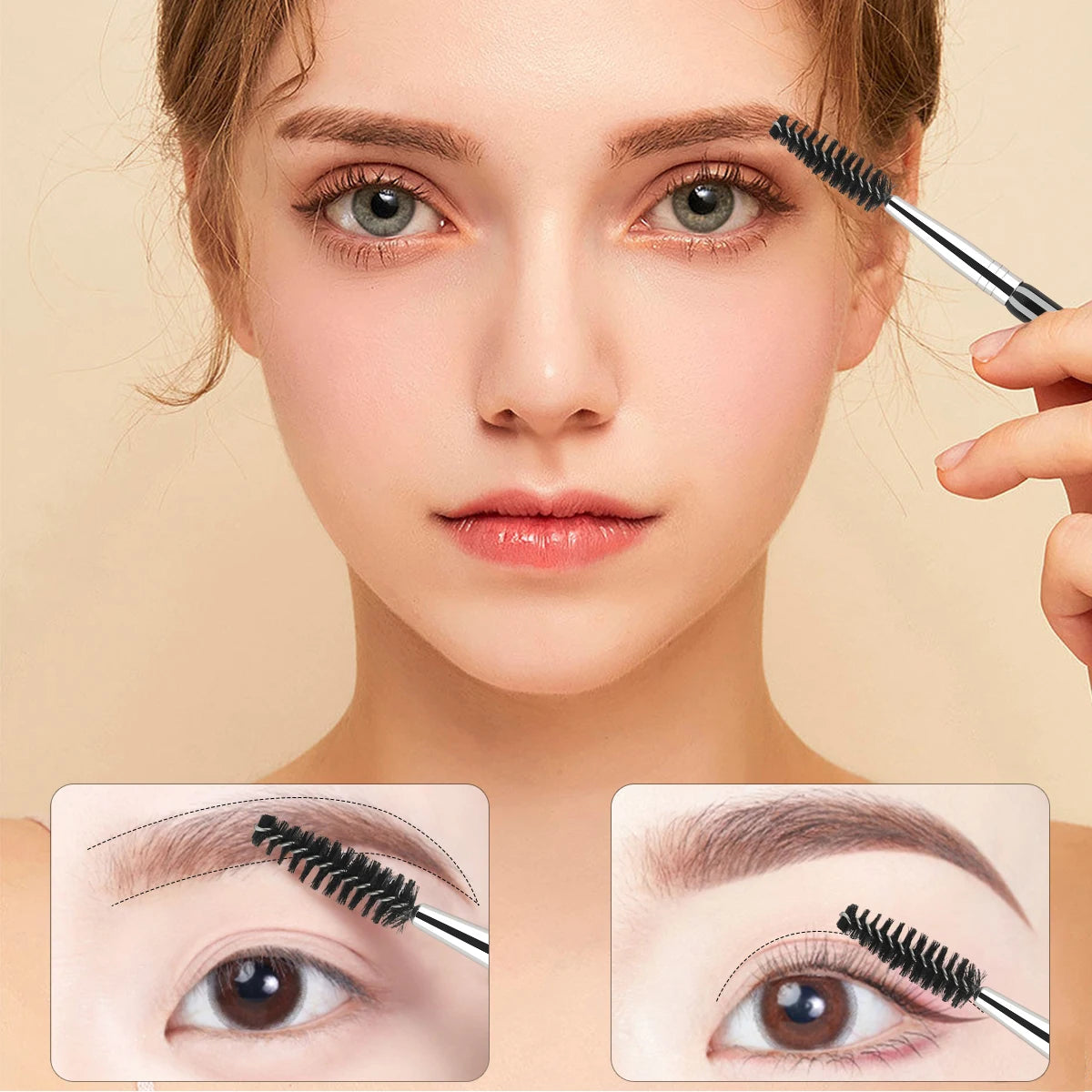 Eyebrow Brush & Eyelash Comb