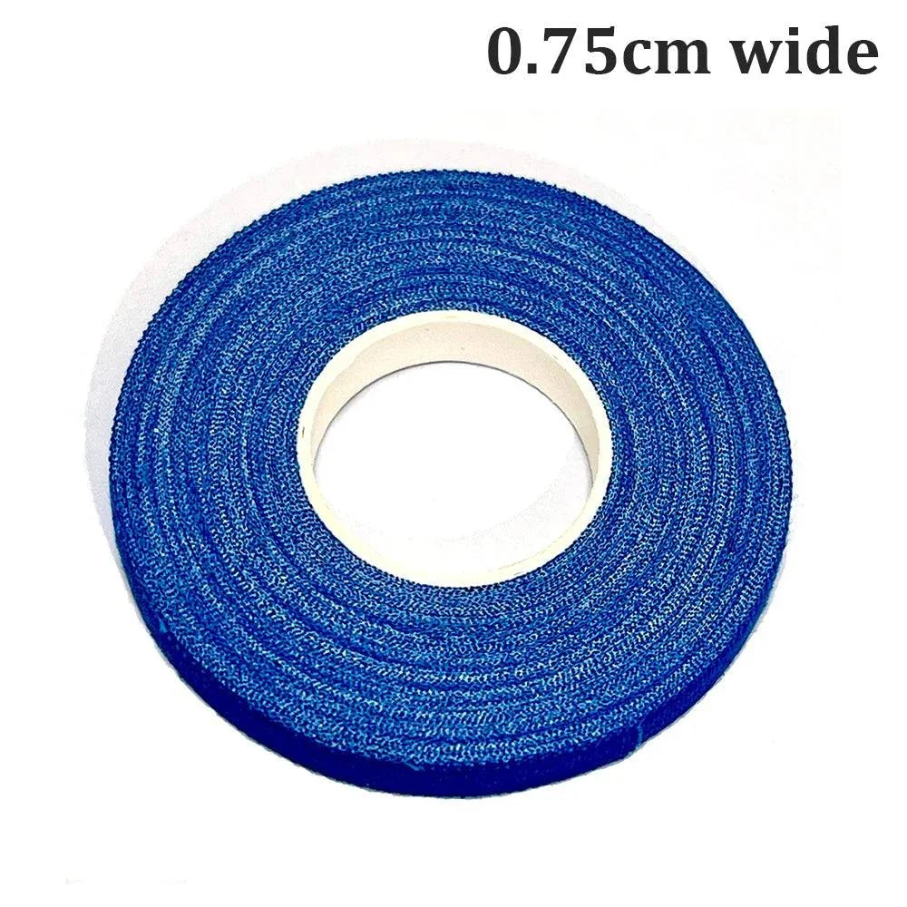 Blue 0.75cm wide Jiu-Jitsu Bandage elastic finger tape roll for martial arts finger protection
