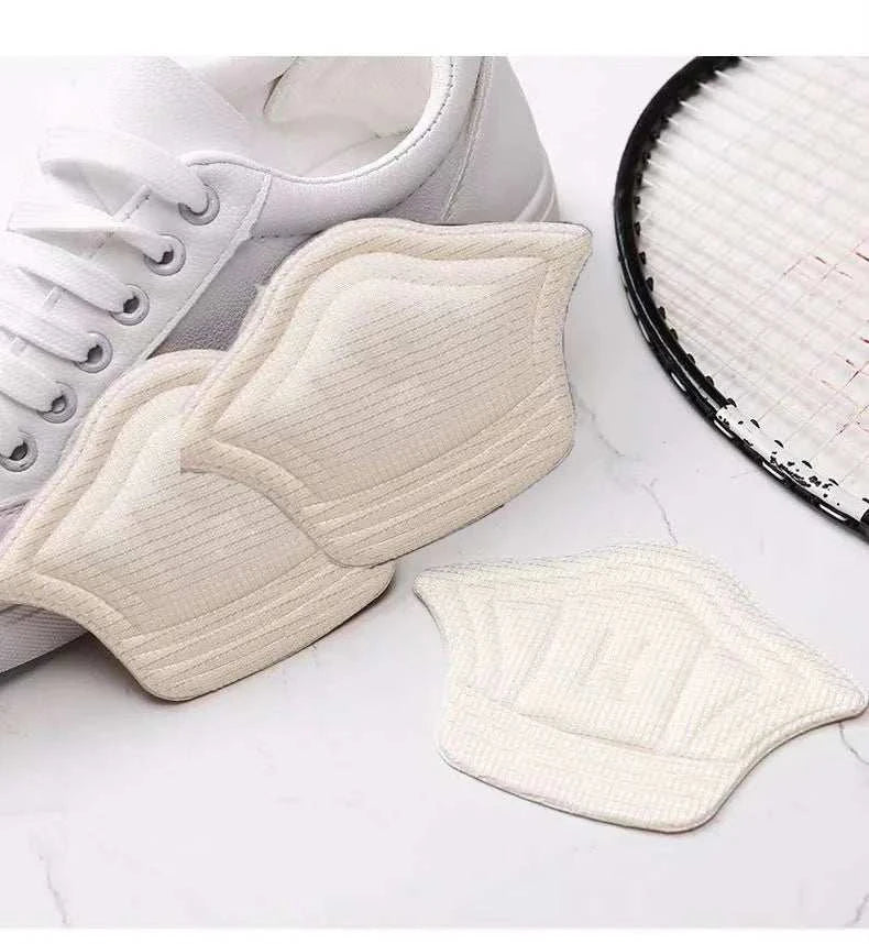 Pair of soft, anti-wear heel cushion pads for unisex comfort and shoe protection