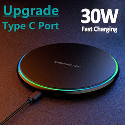 30W Wireless Charging Pad