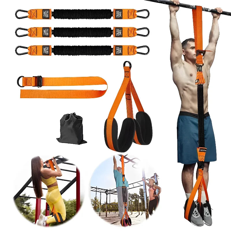 Pull Up Assistance Bands Set – Resistance Strap for Strength Training