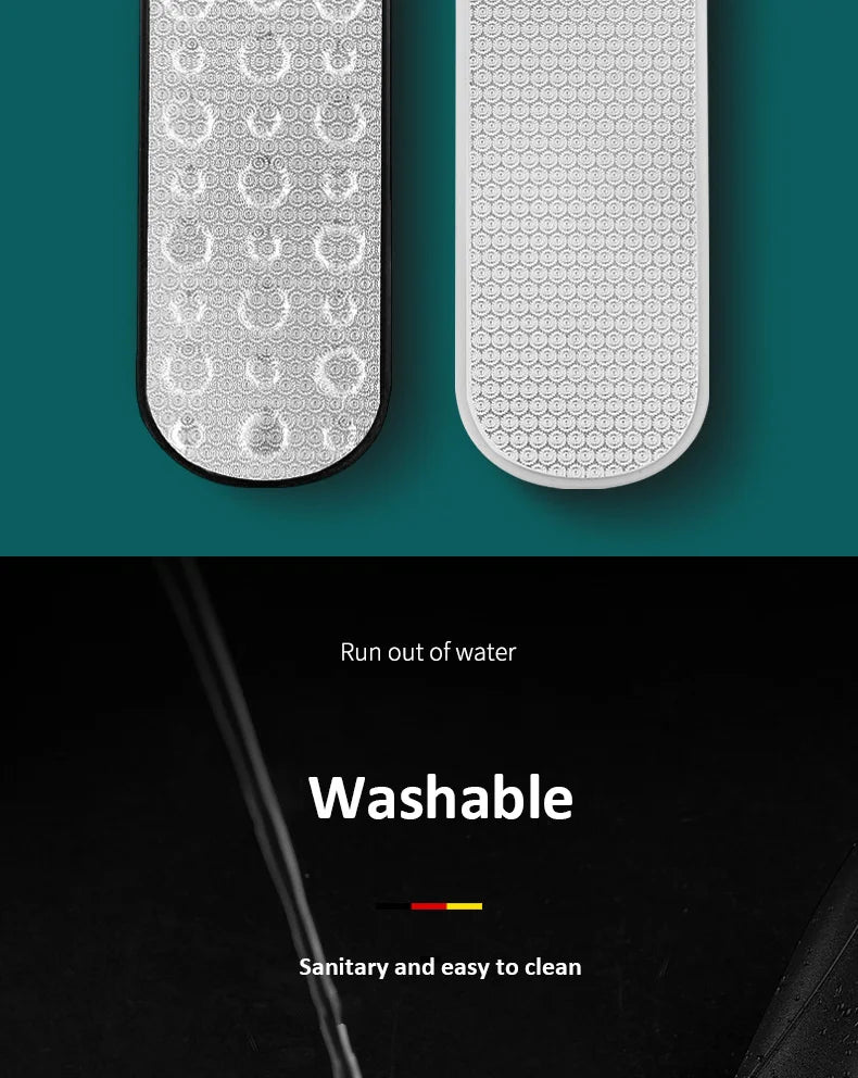 High-Quality 304 Stainless Steel Foot File – Double-Sided Callus Remover